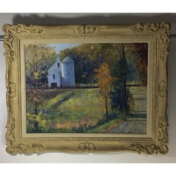 Morning Magic Painting With Beautiful Frame 18 x 24 *SIGNED* - Picture 2 of 9